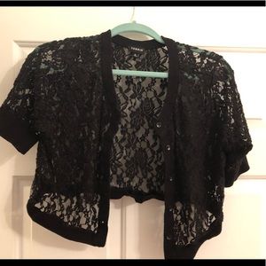 Torrid lace shrug